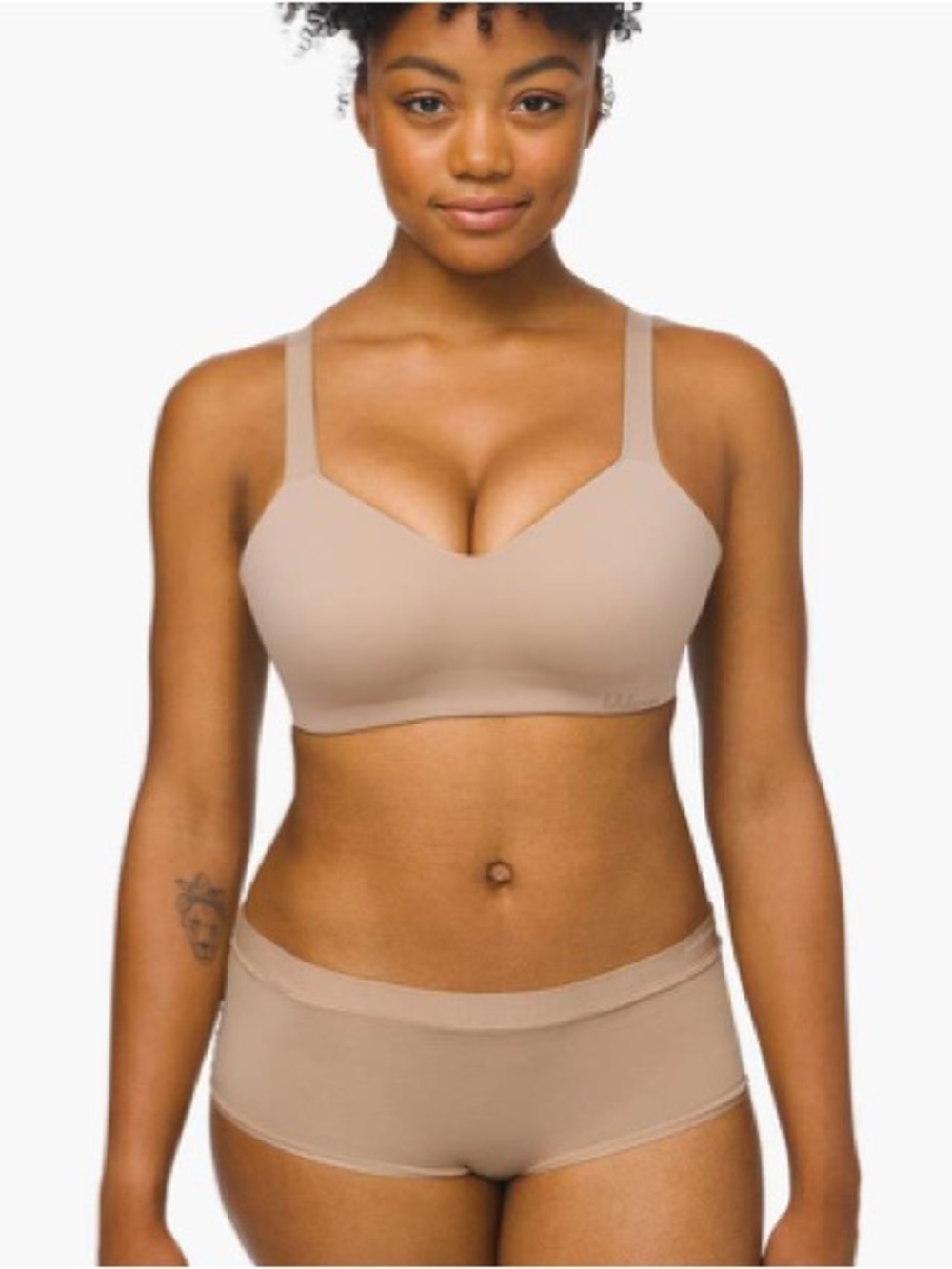 NWT Lululemon Hold True Bra Soft Sand size 34C